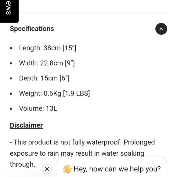 THE BOLD CO.-QUIVER 13L ESSENTIAL SPORT BAG IN BLACK - Picture 8 of 10